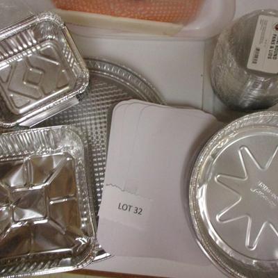 Disposable Foil Containers, Paper Boxes