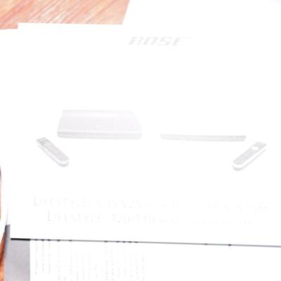 BOSE LIFESTYLE V35/V25 HOME ENTERTAINMENT SYSTEM. WITH STANDS