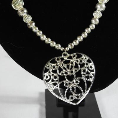 Beautiful heart shaped necklace