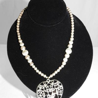 Beautiful heart shaped necklace