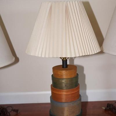 LAMP MADE W/S SHAKER STYLE PANTRY BOXES DOVETAILED