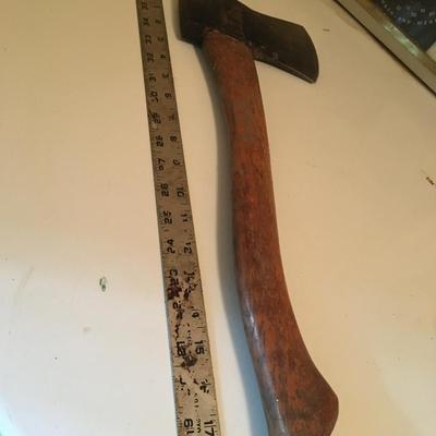 Axe with handle