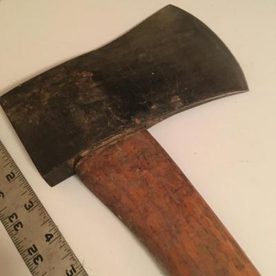 Axe with handle