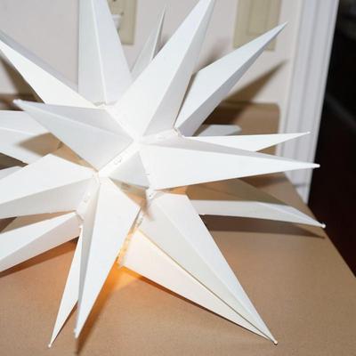 HANGING PLASTIC STAR LIGHT. MCM STYLE
