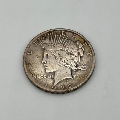 1922 Silver Morgan Dollar