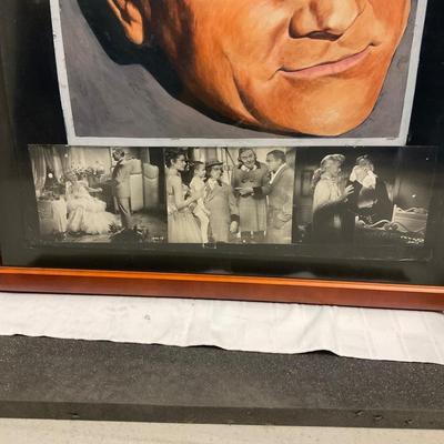 INV #10: "Man of a Thousand Faces" mixed media original artwork and photos, H 44" x W 28"
