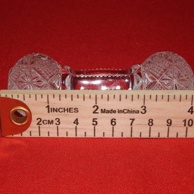 Crystal glass knife rests