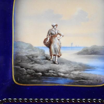 Limoges porcelain platter