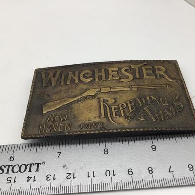Winchester Belt Buckle ðŸ‡ºðŸ‡¸
