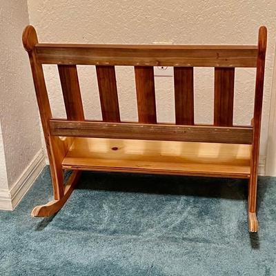 Miniature Wood Rocker. (BB-JM)