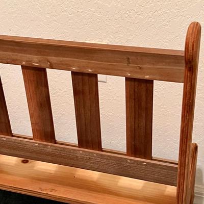 Miniature Wood Rocker. (BB-JM)