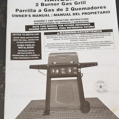 Brinkmann "Ranger" Two Burner Propane Gas Grill