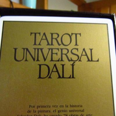 Tarot Universal Dali Card Set in Box with Velvet Cover and Booklet Salvador Dali