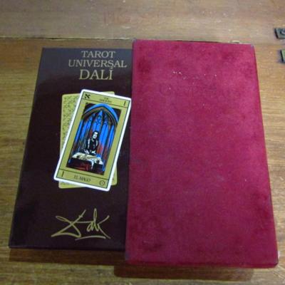 Tarot Universal Dali Card Set in Box with Velvet Cover and Booklet Salvador Dali