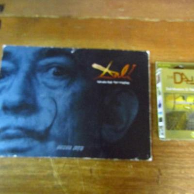 Salvadore Dali Themed Items- Playing Cards and Folder with Artistic BEZEQ Phone Cards