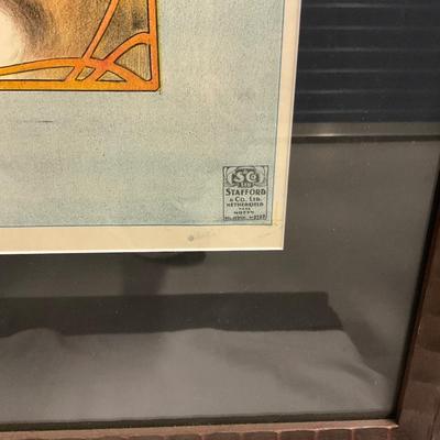 INV #14: "A Country Girl" Theatre poster, C. 1902, H 24" x W 19"