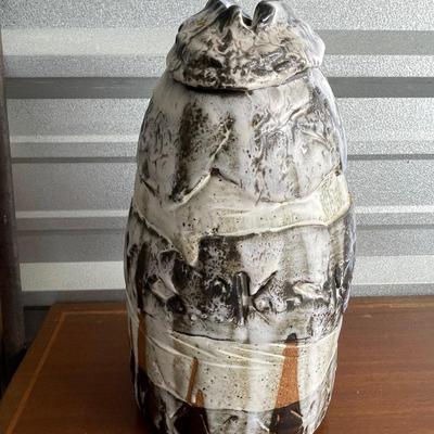 1950's hand slung Pottery vessel