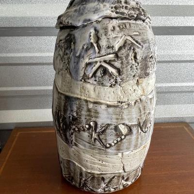 1950's hand slung Pottery vessel