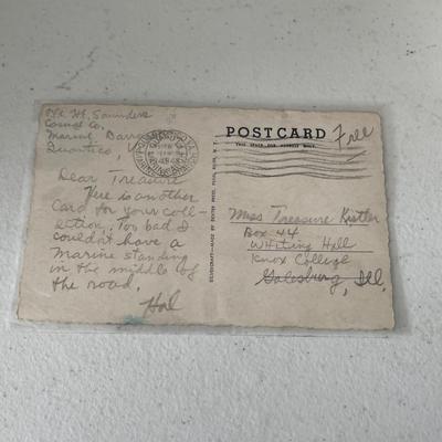 Quantico, Va 1941 post card - Real Photo Post Card