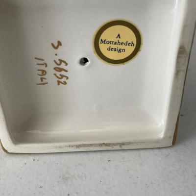 Italian Mottahedeh candle sticks