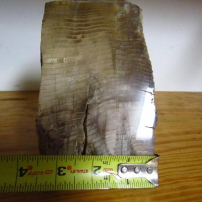 Mineral with Polished Surface- Wedge Shaped- Approx 5 1/2