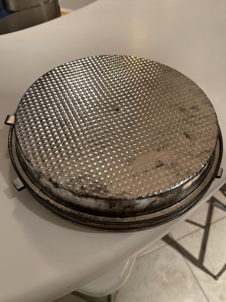 Six Commercial Kaiser West Germany Waffle Bottom Tart Pans