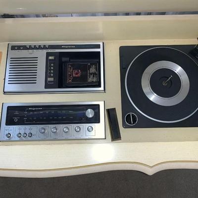 Vintage Magnavox Stereo Console