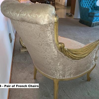 Pair of French Armchairs