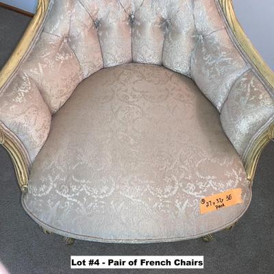 Pair of French Armchairs