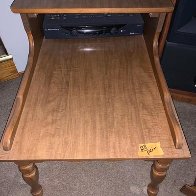 Pair of Step End Tables