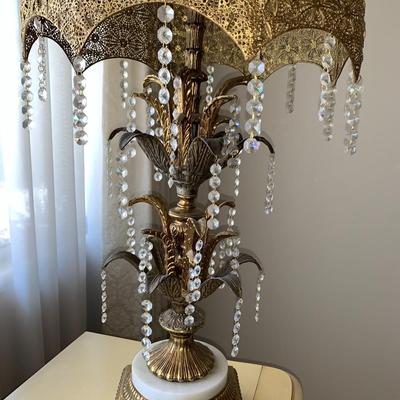 Pair of Filigree Table Lamps