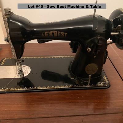 Sew Best Sewing Machine & Desk