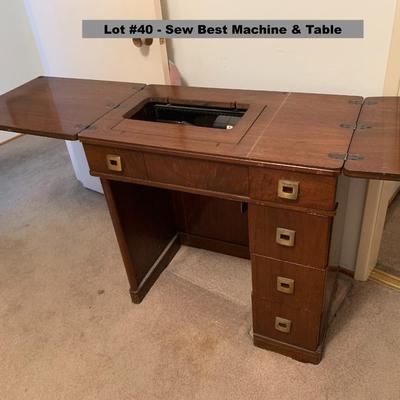 Sew Best Sewing Machine & Desk