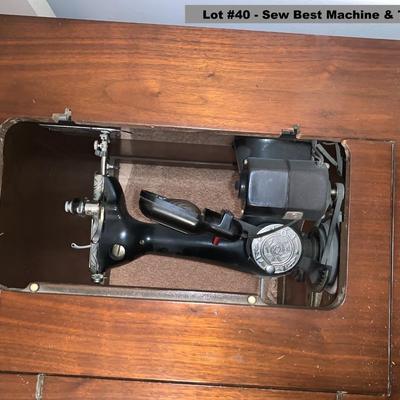 Sew Best Sewing Machine & Desk