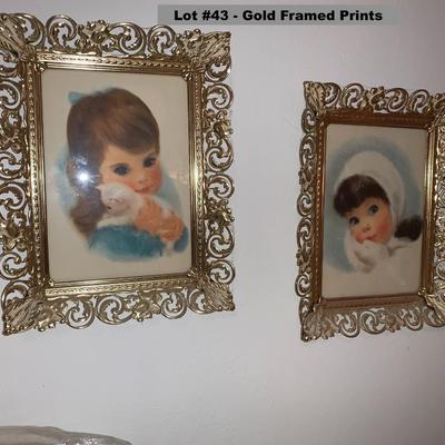 Gold Framed Prints
