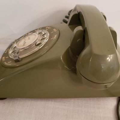 Green rotary dial 500 phone