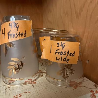 Retro Barware - set of 30 glasses