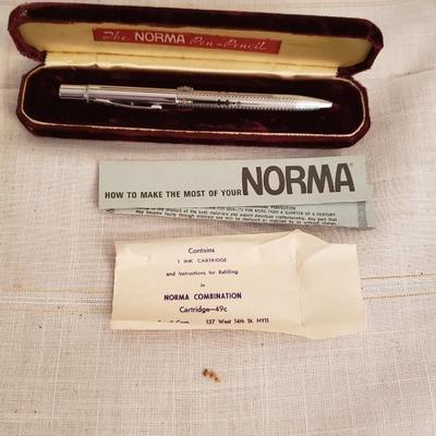 Vintage Norma 4 color pencil with extra lead Germany