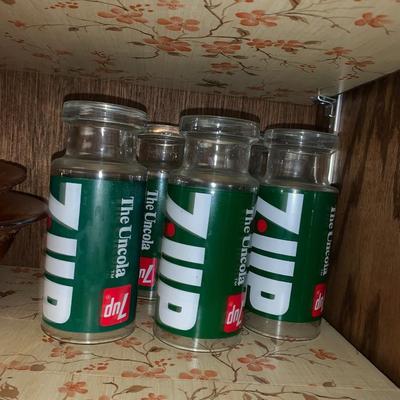 Vintage 7up Glasses