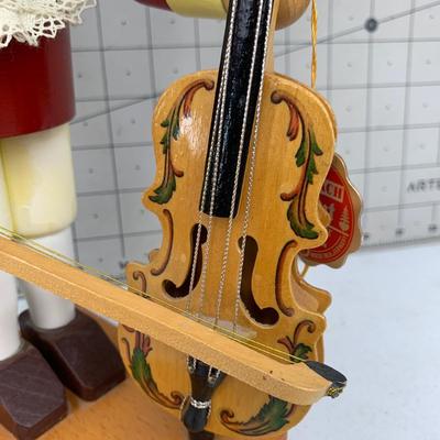 #8 SIGNED Steinbach Mozart Cello Nutcracker 13
