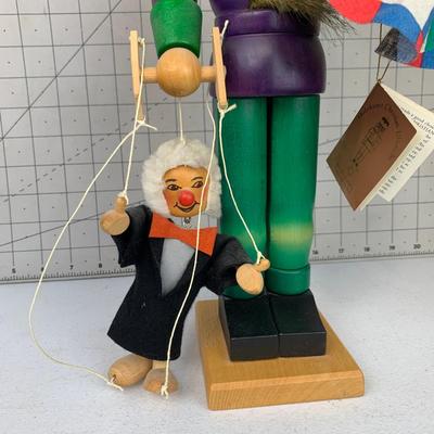 #30 Holzkunst Christian Ulbricht Nutcracker Puppeteer Marionette Nutcracker 18