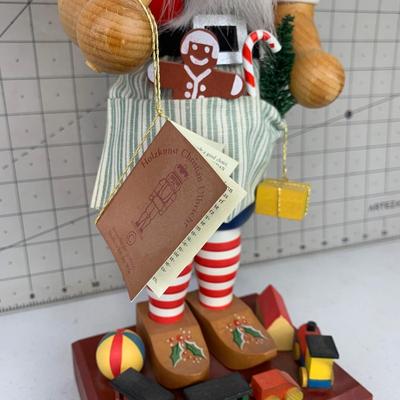 #34 SIGNED Holzkunst Christian Ulbrich Christmas Toymaker Elf Nutcracker 18