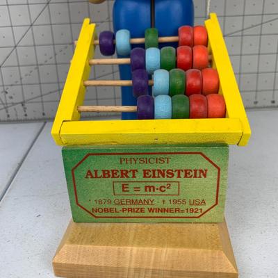 #49 SIGNED Steinbach Albert Einstein Nutcracker 15