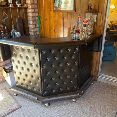 Vintage 70's Free Standing Bar