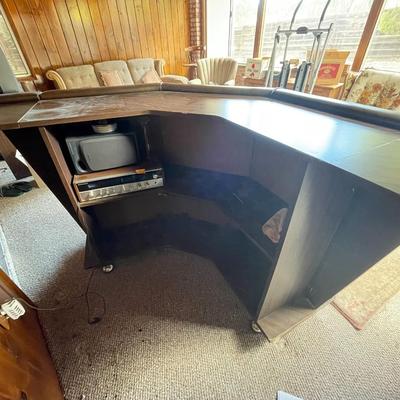 Vintage 70's Free Standing Bar
