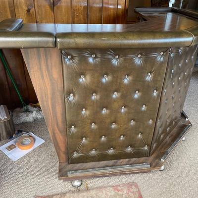 Vintage 70's Free Standing Bar