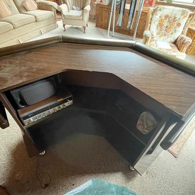 Vintage 70's Free Standing Bar