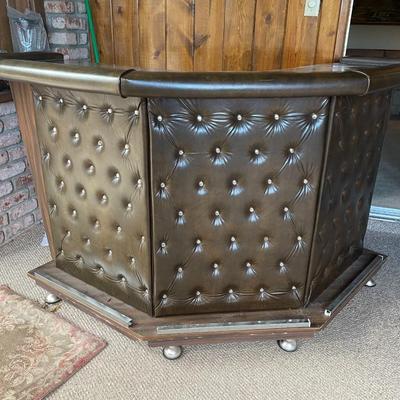 Vintage 70's Free Standing Bar