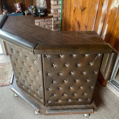 Vintage 70's Free Standing Bar