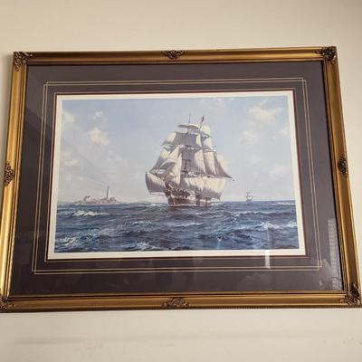 Clipper Ship Print 